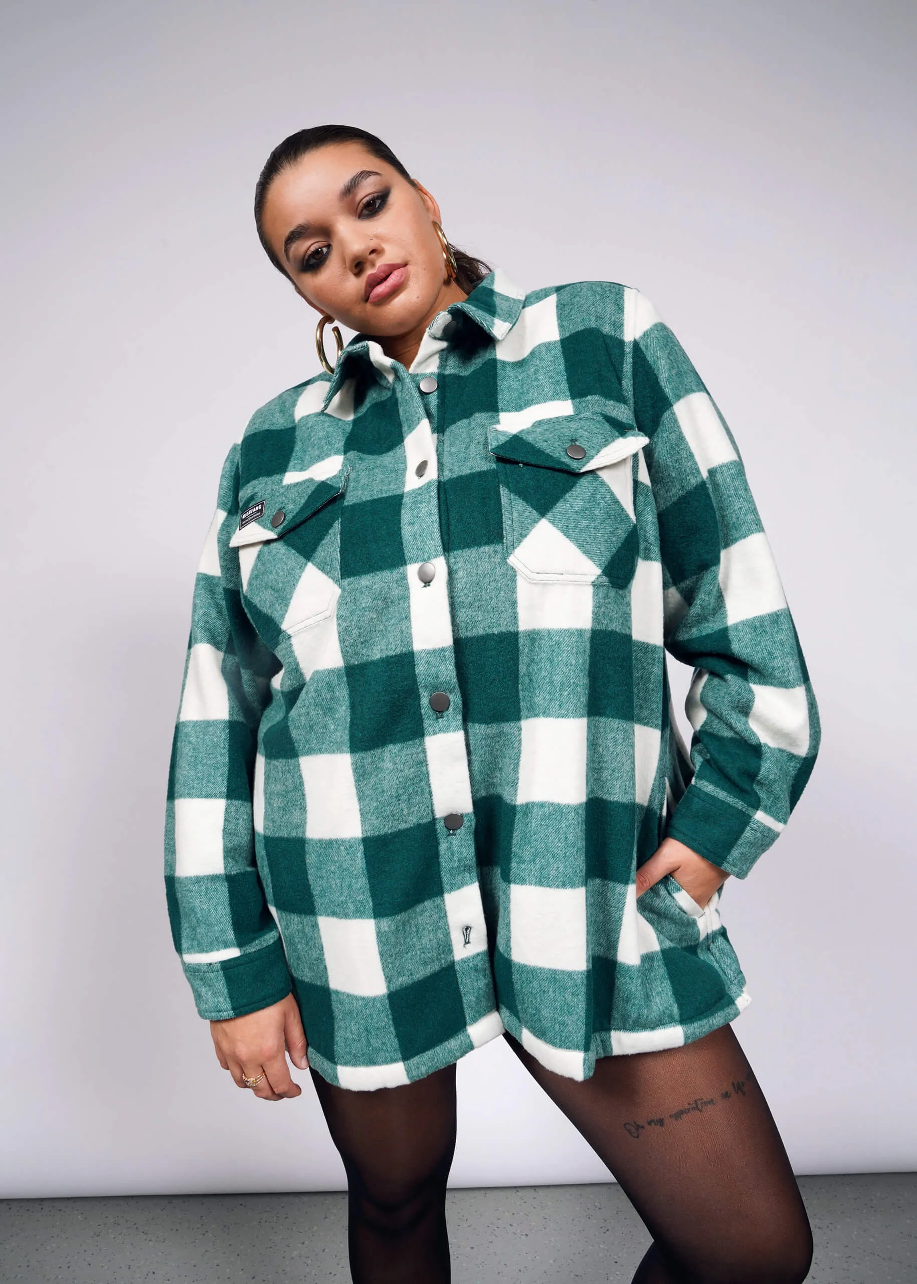 The Essential Flannel Fleece Lined Shacket