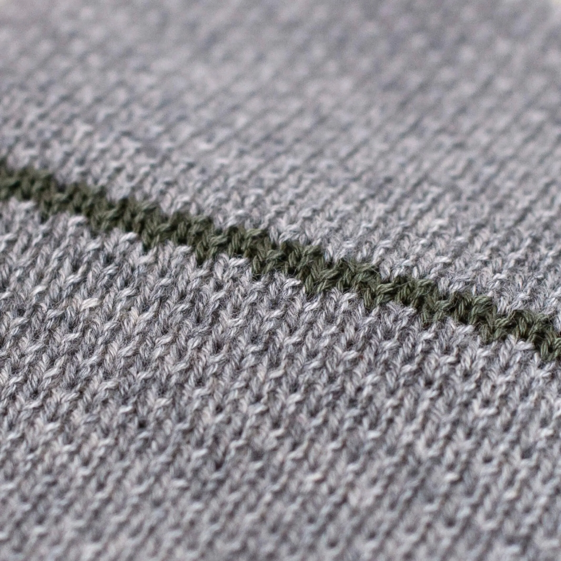 The Grey Heather Knit Tie