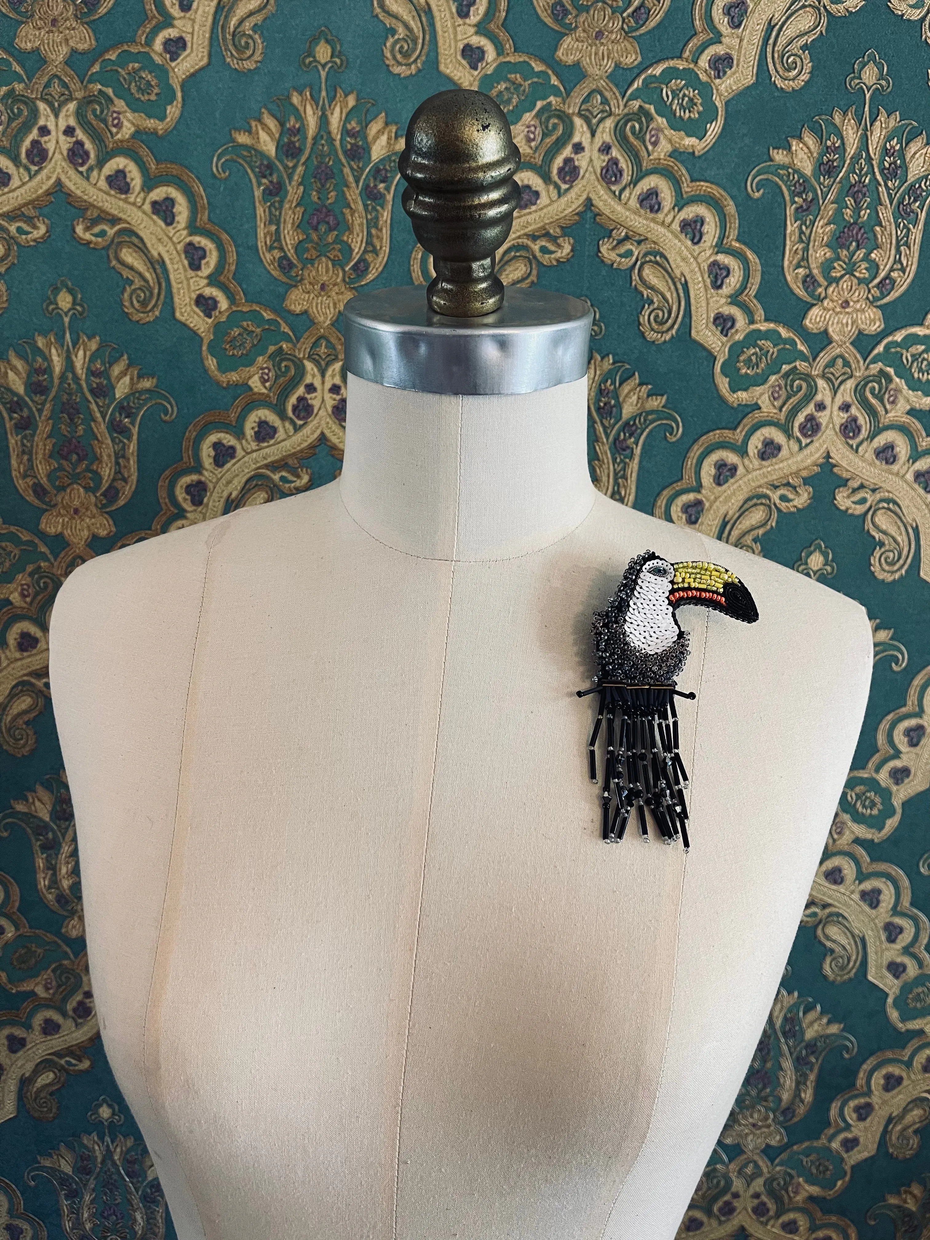 Toucan Brooch