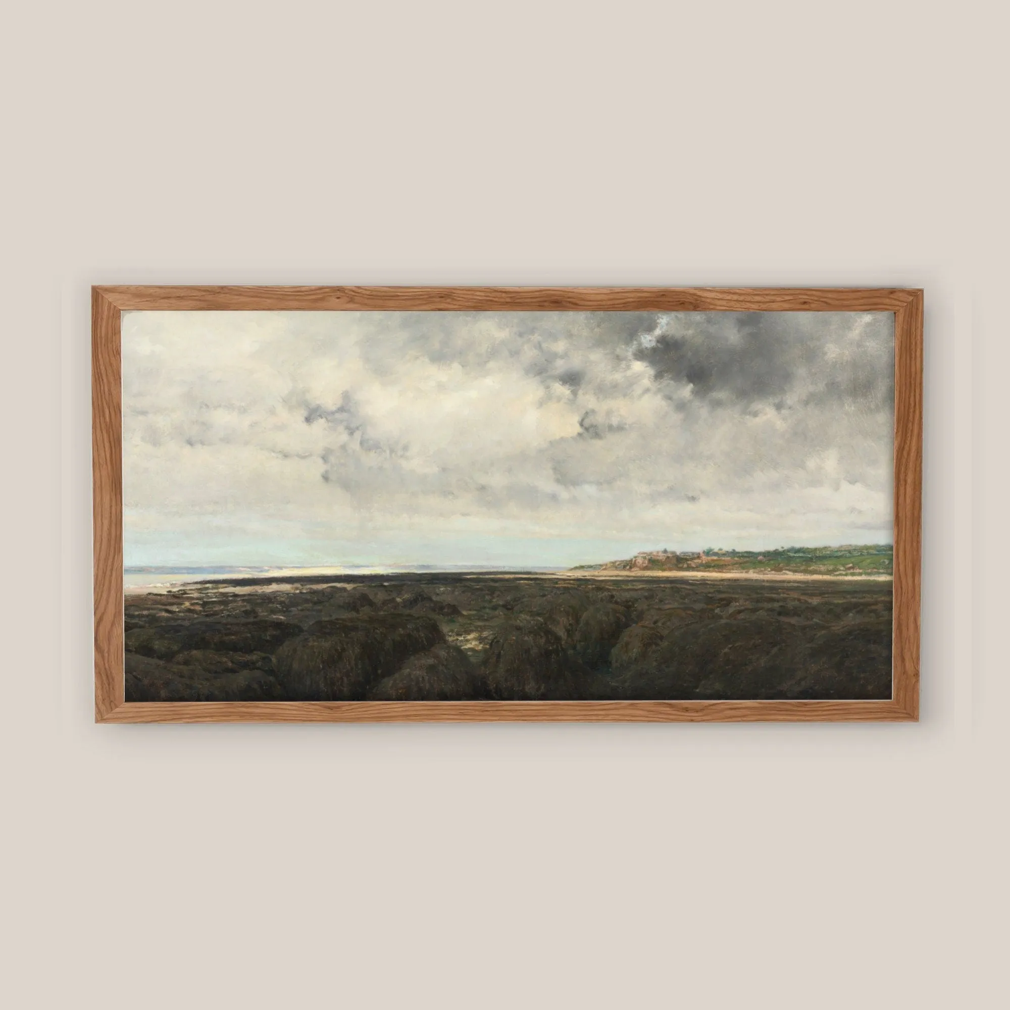 Vintage Shoreline -  Long Wall Art Print