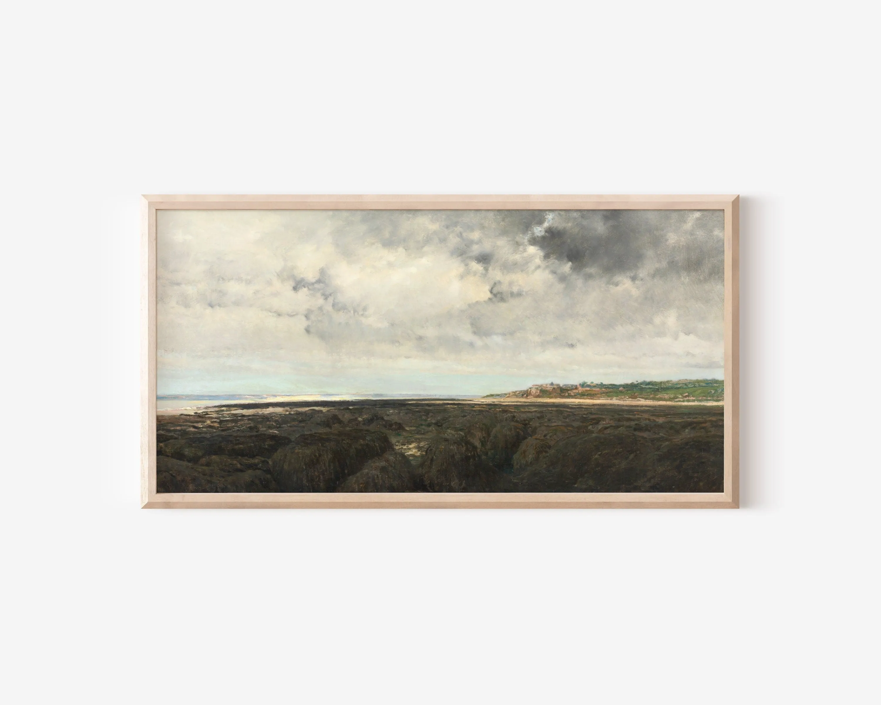 Vintage Shoreline -  Long Wall Art Print