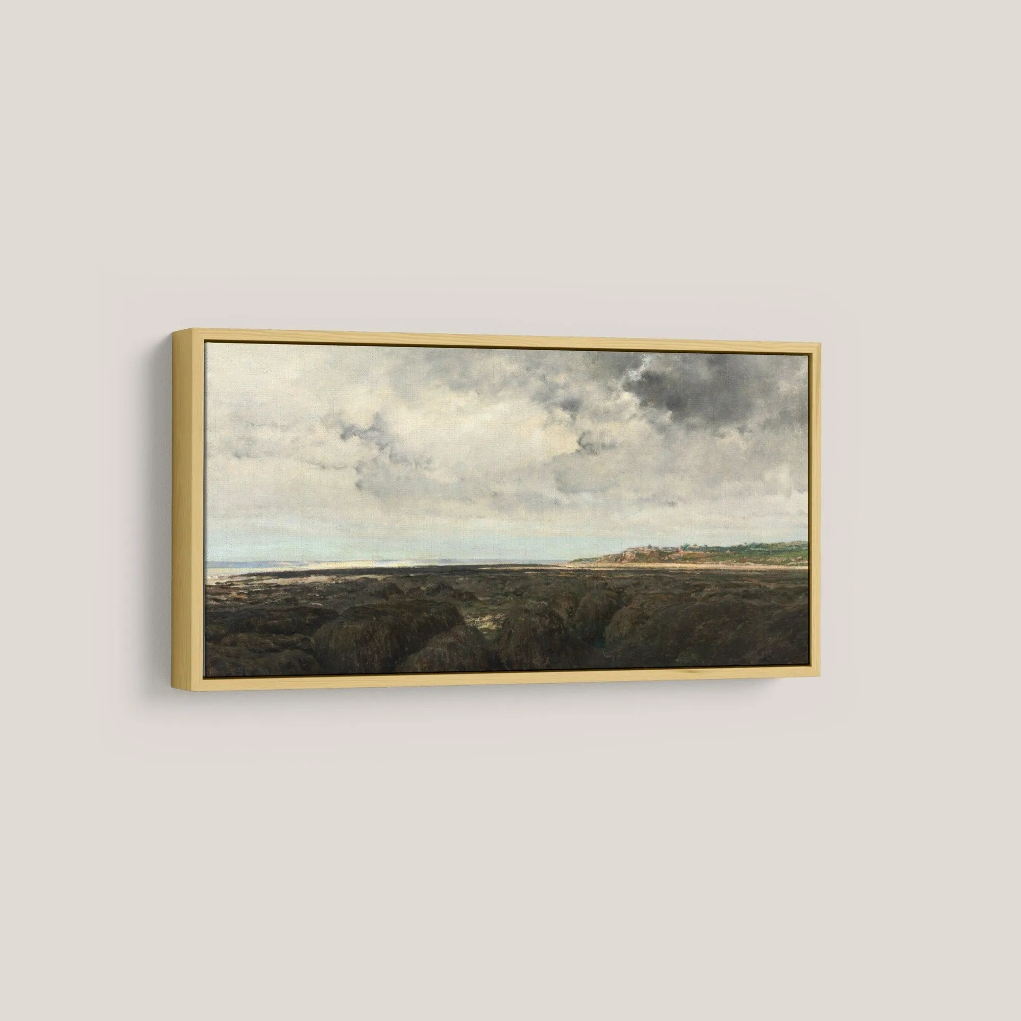 Vintage Shoreline -  Long Wall Art Print