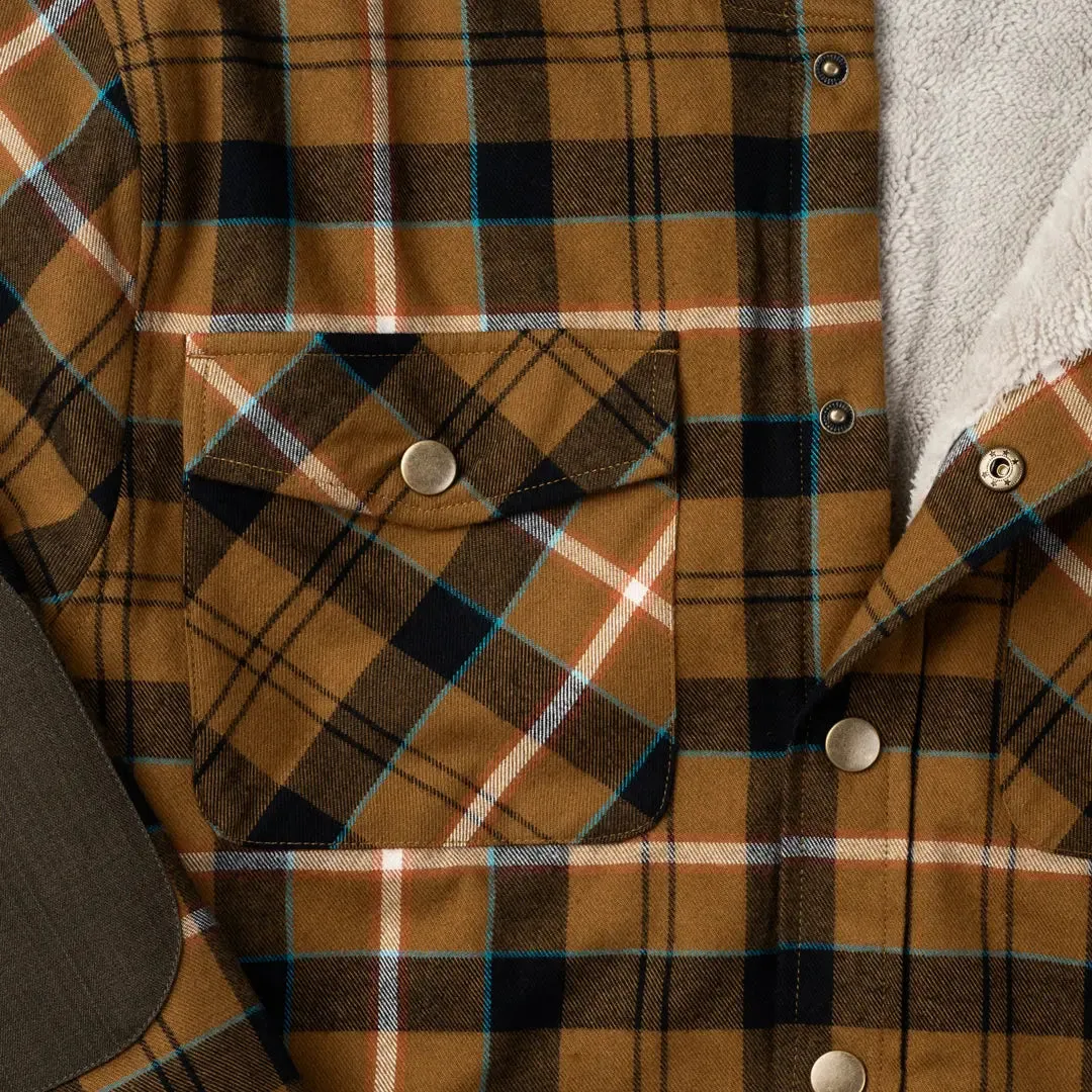 Wrenched Flannel Jacket