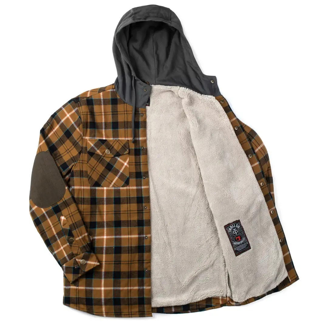 Wrenched Flannel Jacket