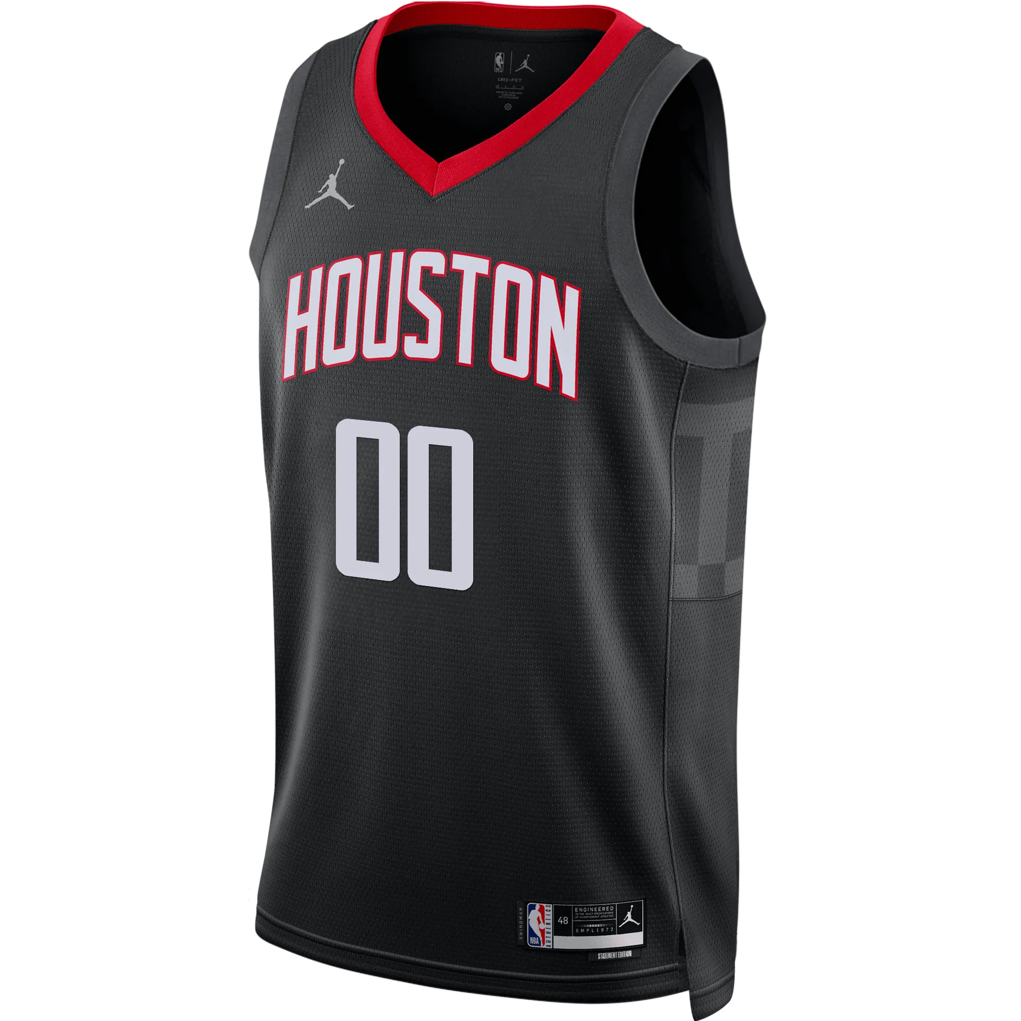 Youth Houston Rockets Nike Personalized Statement Edition Swingman Jersey