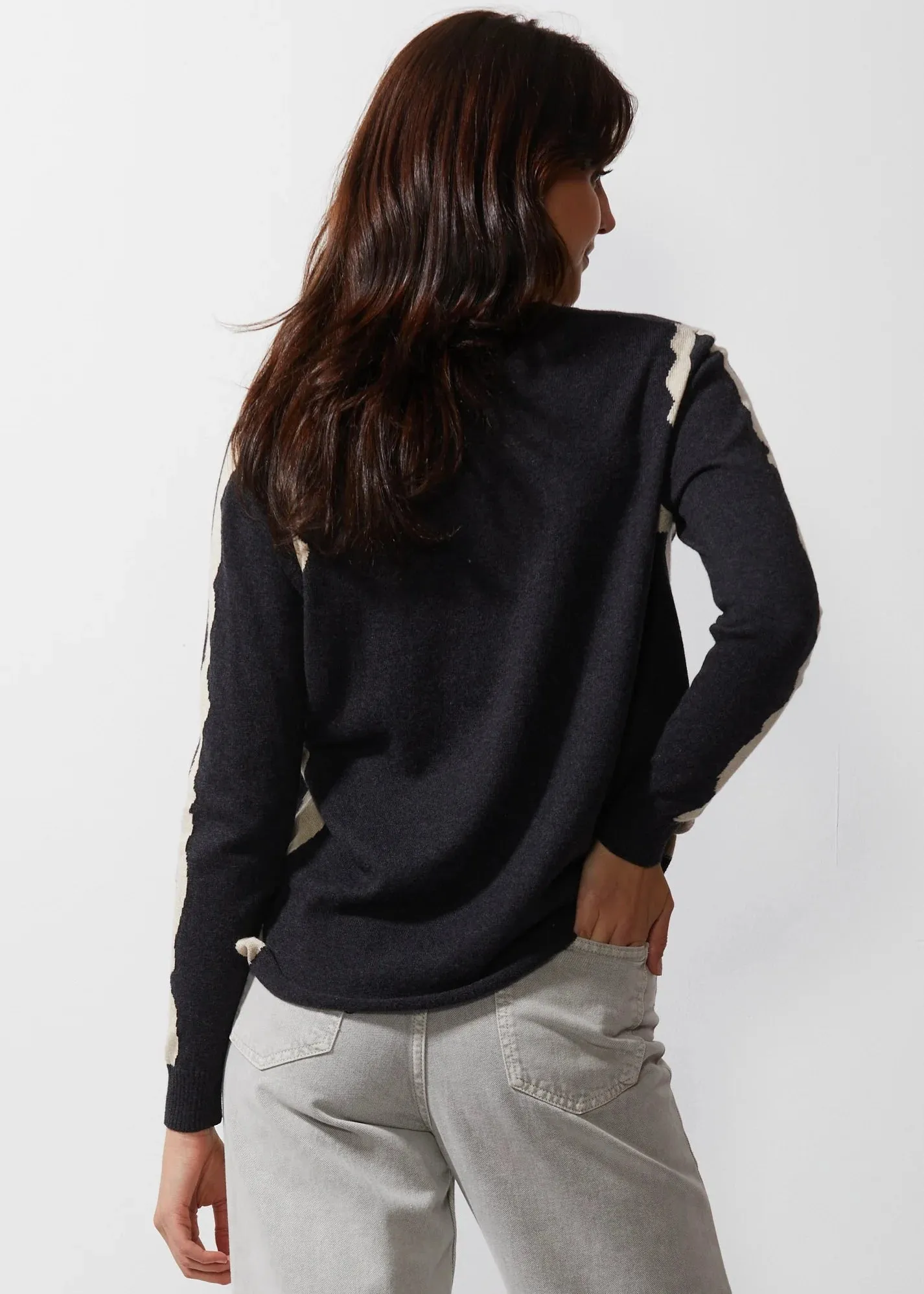 Zest Intarsia Crew neck